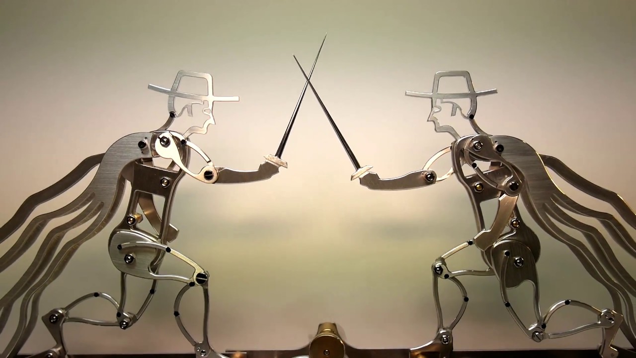 LE DUEL AUTOMATE by John-Mikaël Flaux - Créateur Horloger