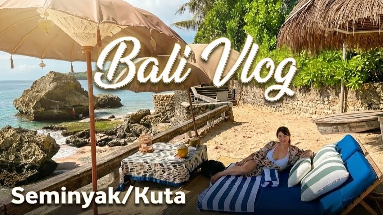 Cinematic Bali VLOG | Hotel Stays, Flower Bath Moments & DJ Night | Minimal Captions