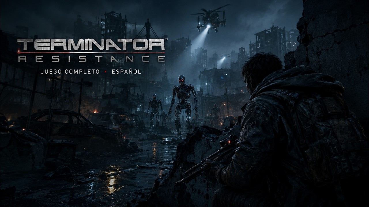 Terminator Resistance - Juego Completo Español - Sin Comentarios - Full HD
