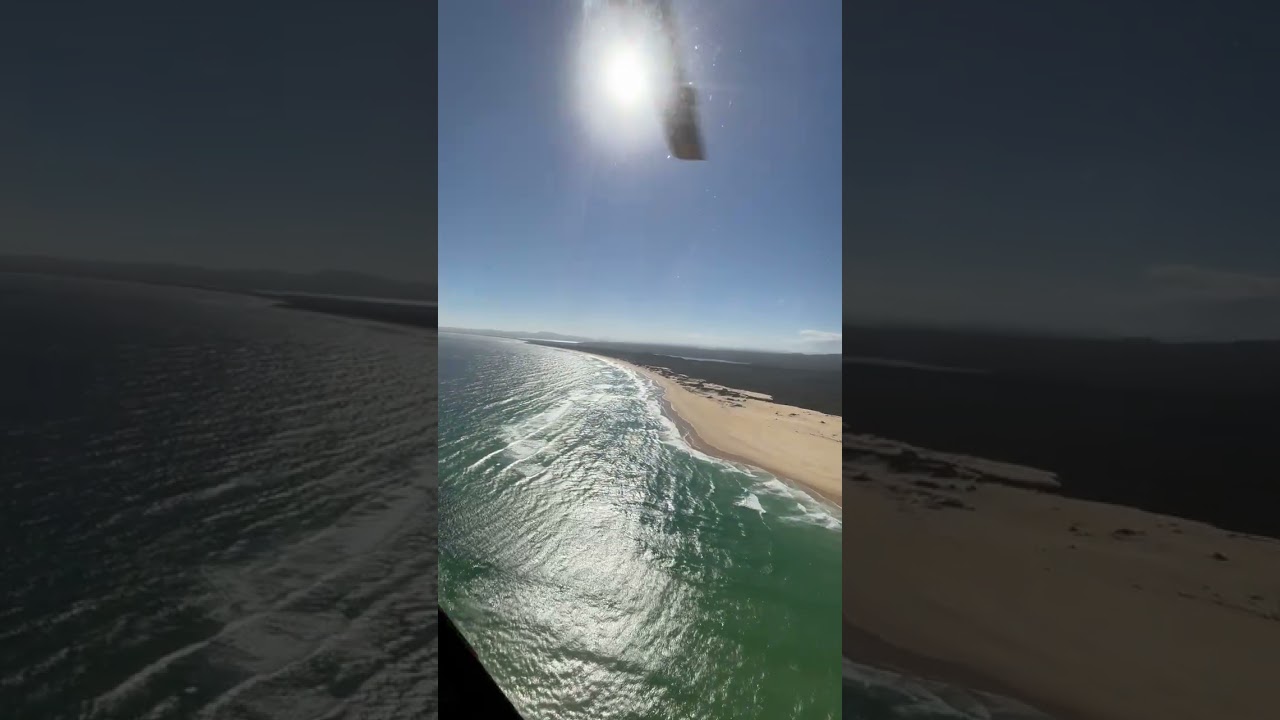 An orbit of the Gabo Island lighthouse #helicopter #fly #aviationlovers #helicopter #aviation