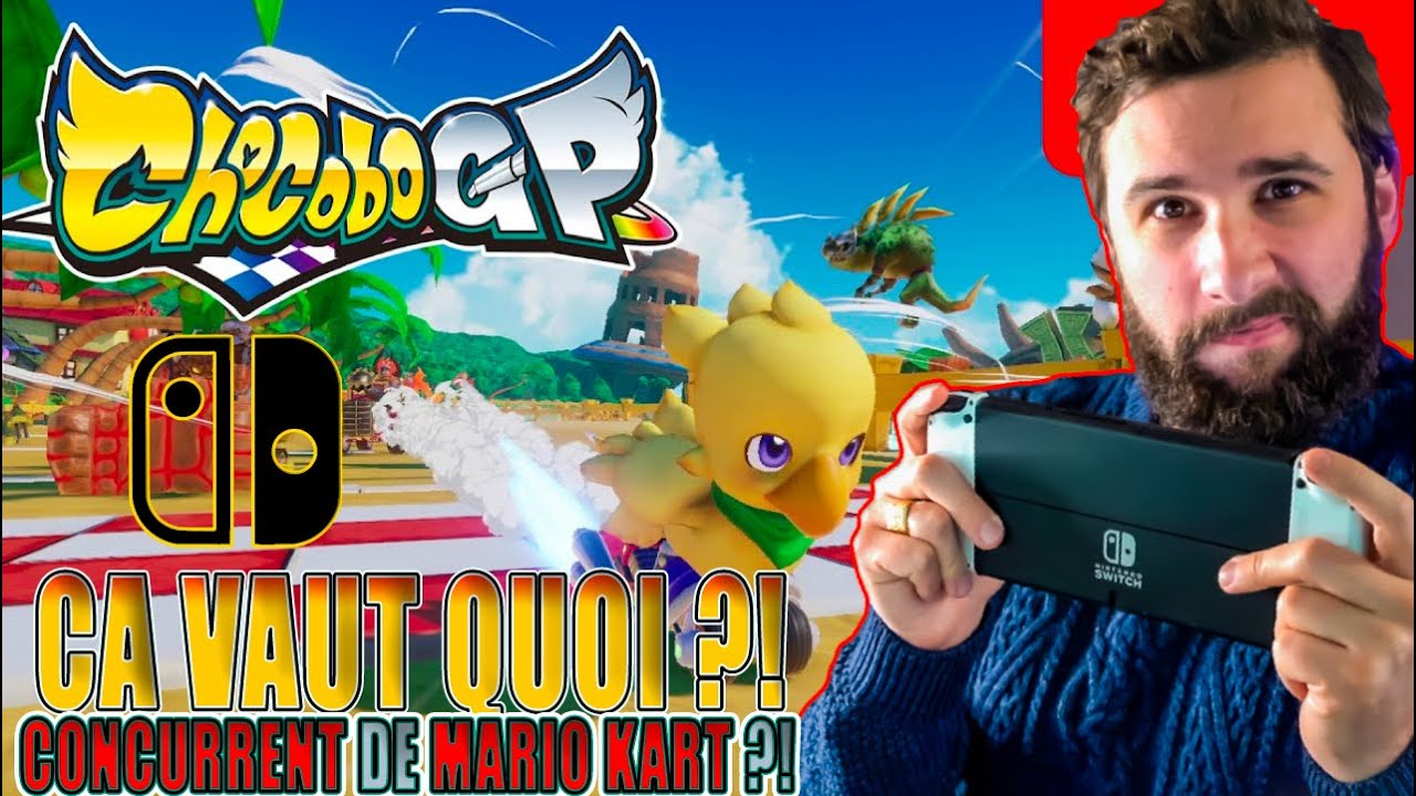 Chocobo GP concurrent de Mario Kart SWITCH ?! 🔥 Ca vaut quoi ? AVIS & GAMEPLAY FR