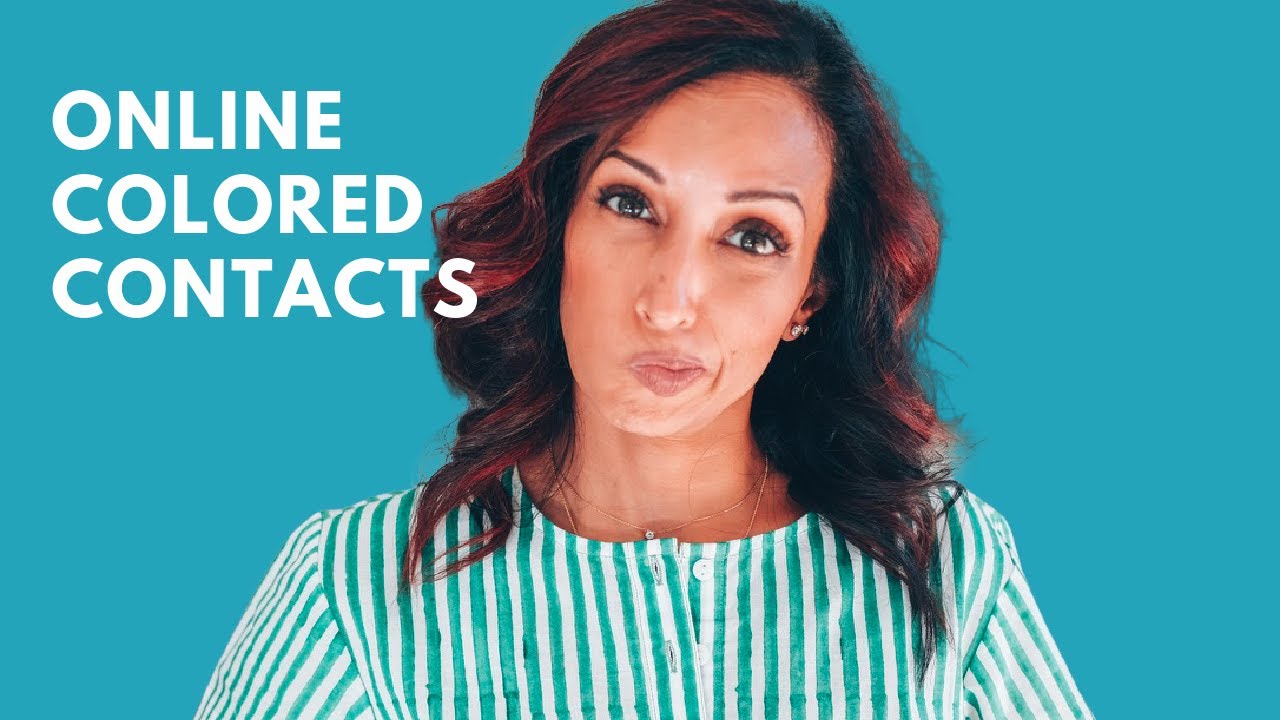 Online Cosmetic Contacts | Eye Doctor Explains