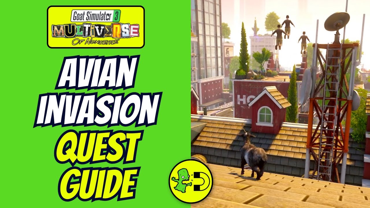 Птичье нашествие в Goat Simulator 3: Multiverse of Nonsense &mdash; гайд по событию