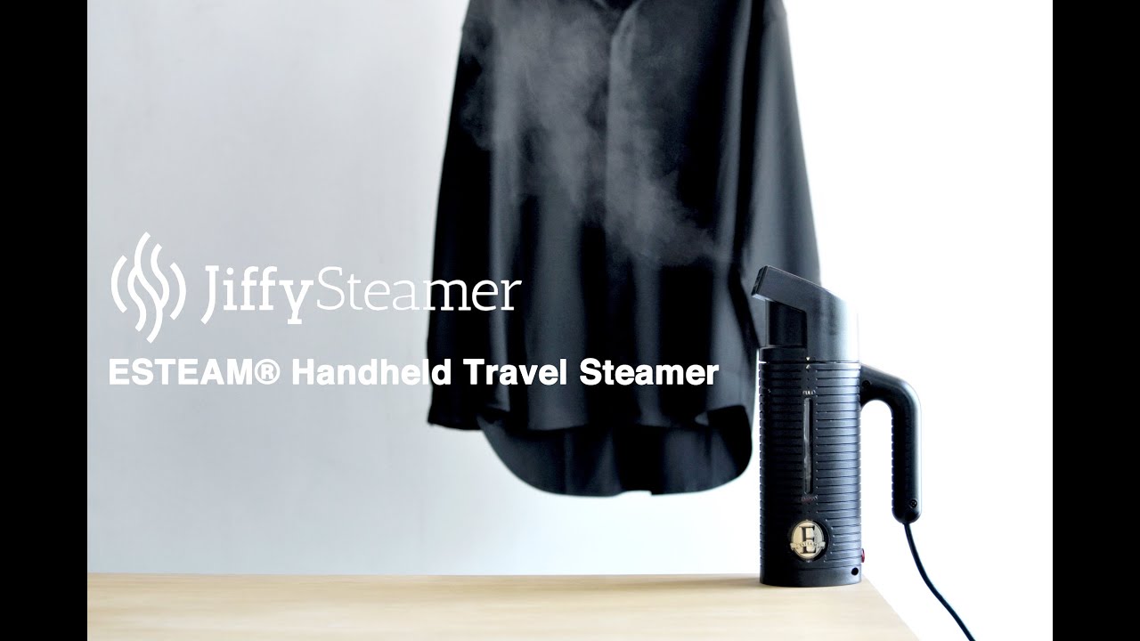洋服のシワはこれで解決。プロがオススメする最強スチーマー。【Jiffy Steamer - ESTEAM】