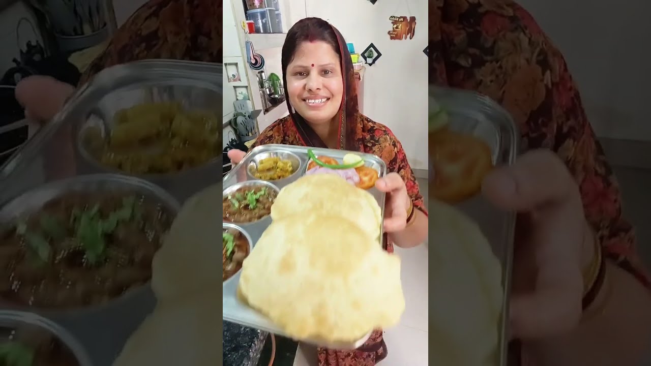 आज की थाली बनाने का थोड़ा सा तरीका क्या बदला😊 सासू माँ ने बोल दिया हमेशा ऐसे ही बनाना 😀