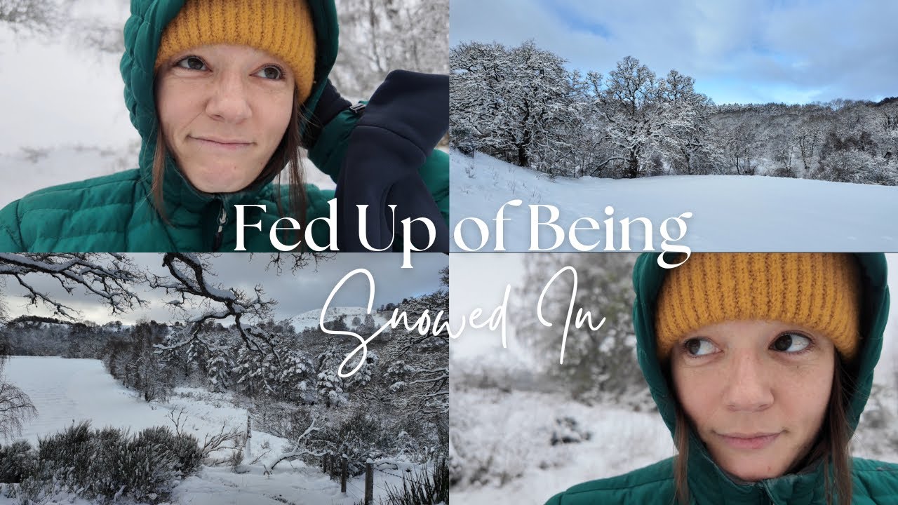SIX DAYS SNOWED IN | A Bit Fed Up Now