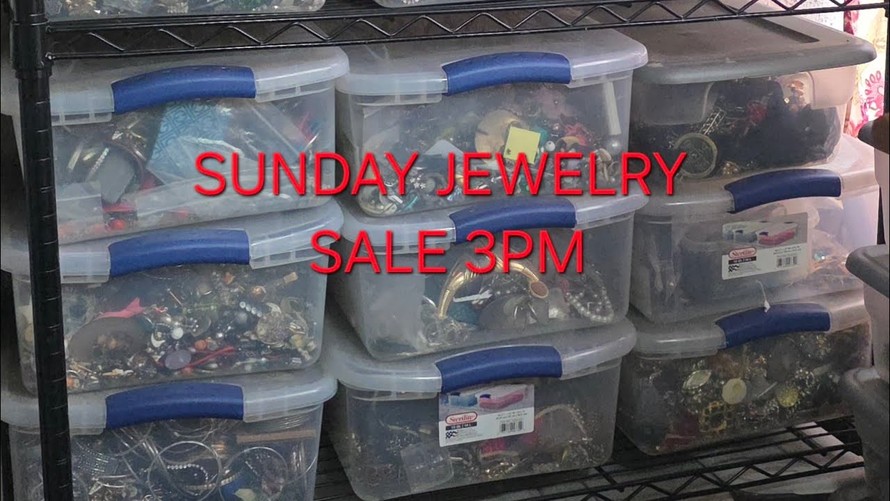LIVE AT 3PM PT 6PM ET JEWELRY SALE STERLING GOLD VINTAGE AND MORE 💫