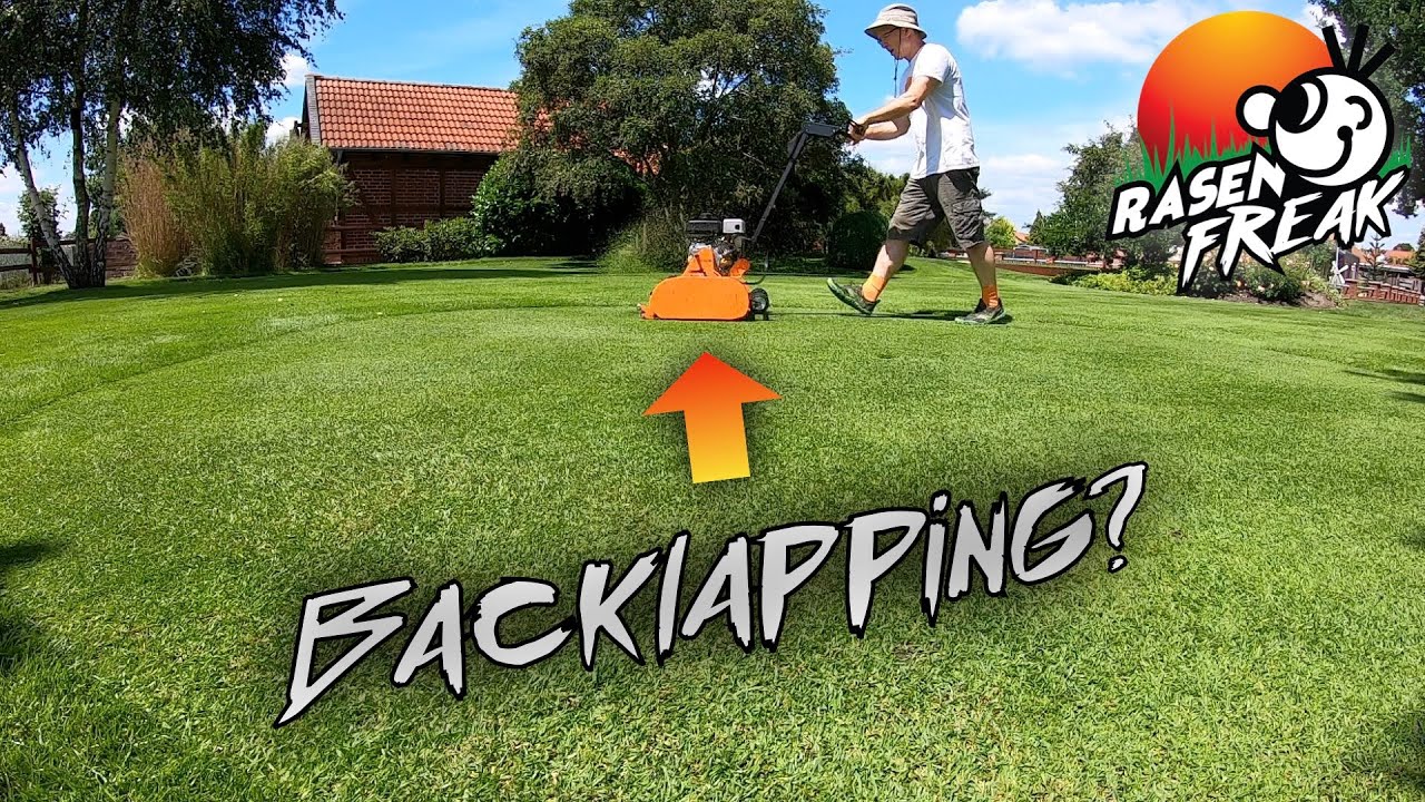 BACKLAPPING beim SWARDMAN - geht oder geht nicht? Der RASENFREAK will's jetzt wissen!