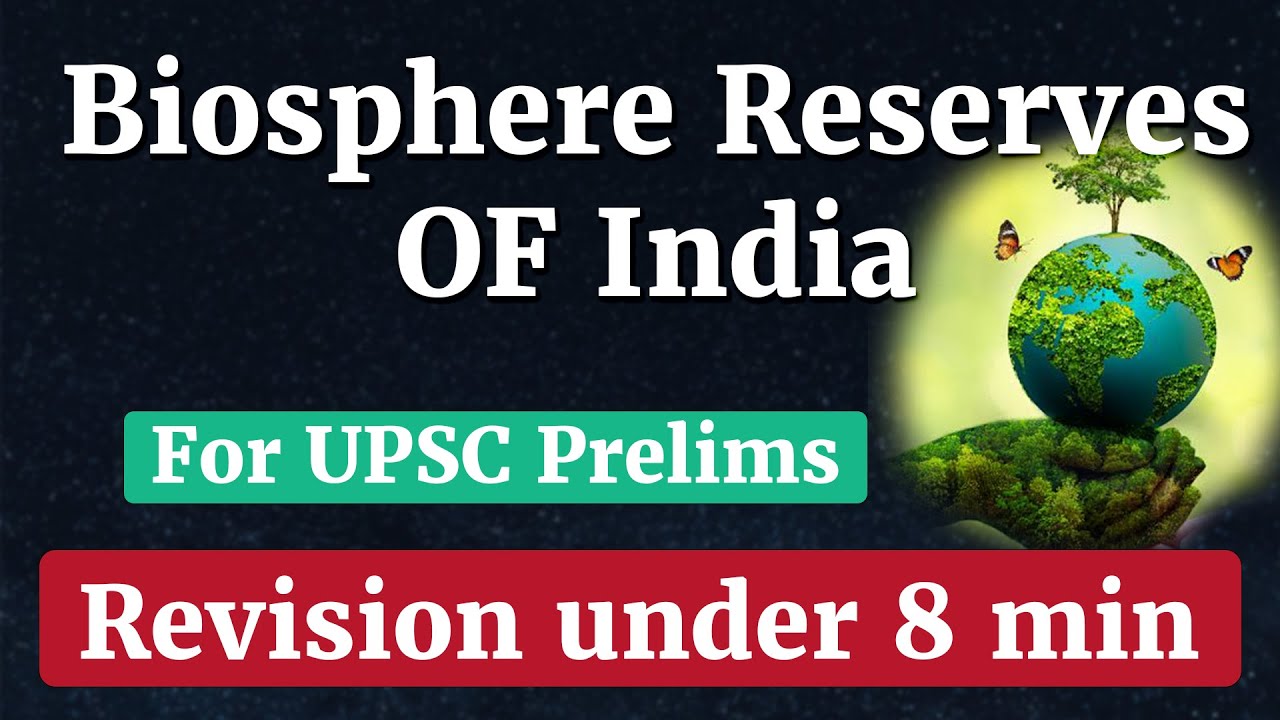 Biosphere Reserves of India Explained with Map | Endangered Species | UPSC Geography 2025