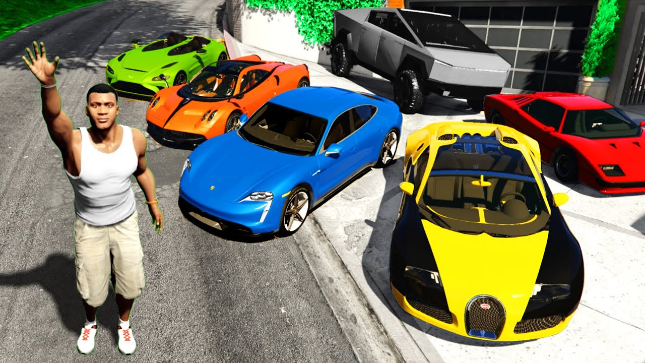 WIR sammeln MILLIARDÄR AUTOS in GTA 5!🤑