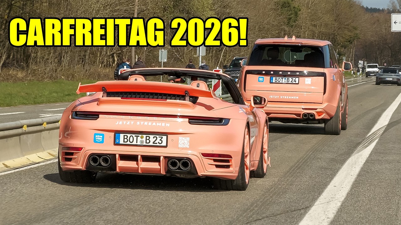 CARFREITAG N&uuml;rburgring 2026 - FUNNY Moments, Police, Supercars & Highlights