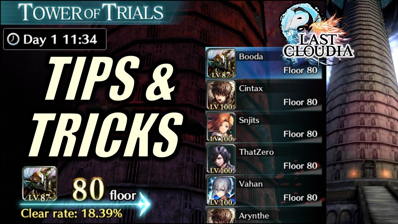 TOWER TIPS & TRICKS! Get the F2P LR Ark now!! | Last Cloudia