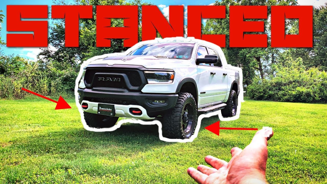 2019 Ram Rebel Front Wheel Spacers