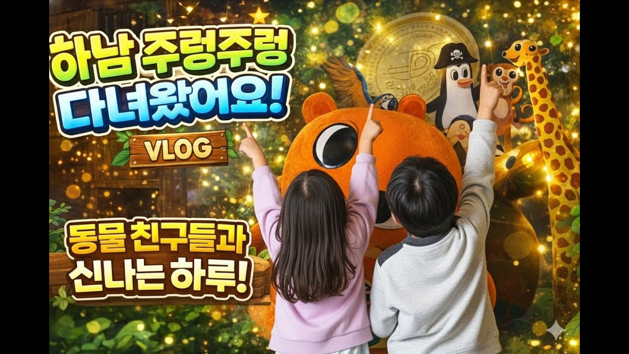 동물원이 아니라 정글인 줄 알았습니다.. (하남 주렁주렁 방문기) #육아일상 #육아 #육아브이로그 #브이로그