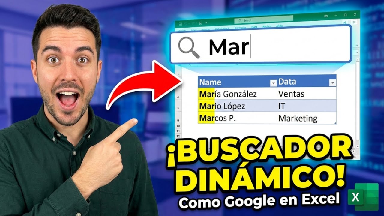 El Buscador Inteligente que tu Excel Necesita 🚀 (Encuentra todo en 1 seg)