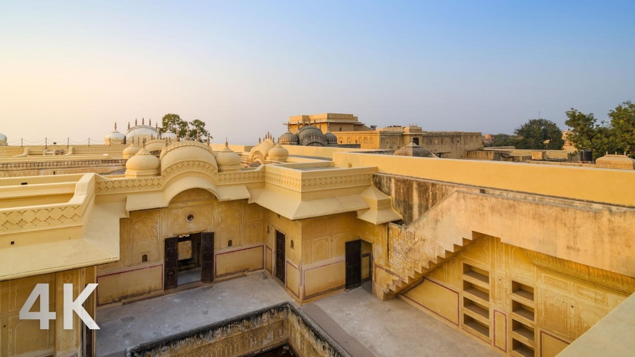 NAHARGARH Fort Jaipur | Walk in 4K Binaural Part 1