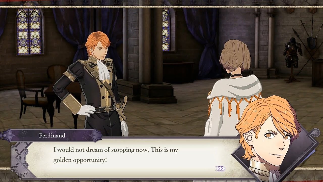 Manuela & Ferdinand Support Conversations  - Fire Emblem: Three Houses [Switch]