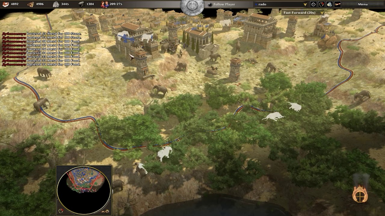 0 A.D. Alpha 23 Ken Wood - Wild Lake Part1 / Al Difficulty: Very hard