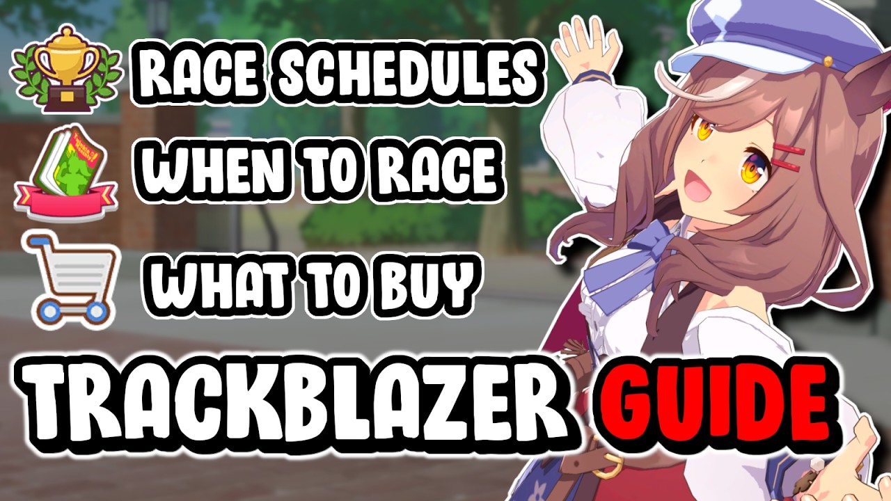 TRACKBLAZER FULLY EXPLAINED! WHAT TO BUY! WHAT RACES TO DO! And more! - Uma Musume