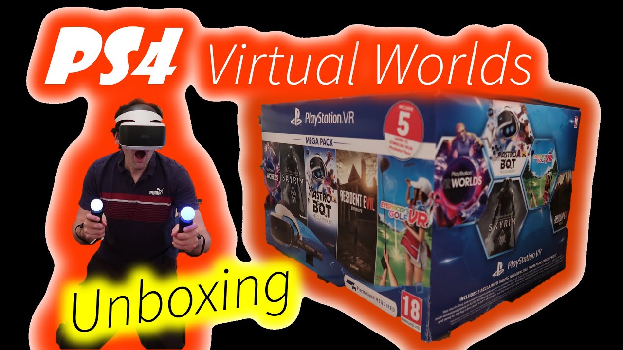 PS4 + VR Mega Pack Unboxing