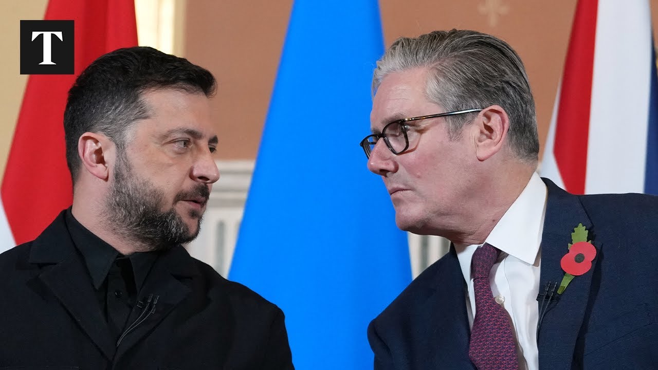 LIVE: Zelensky Meets Starmer in Downing Street to Discuss Ukraine Peace Plan