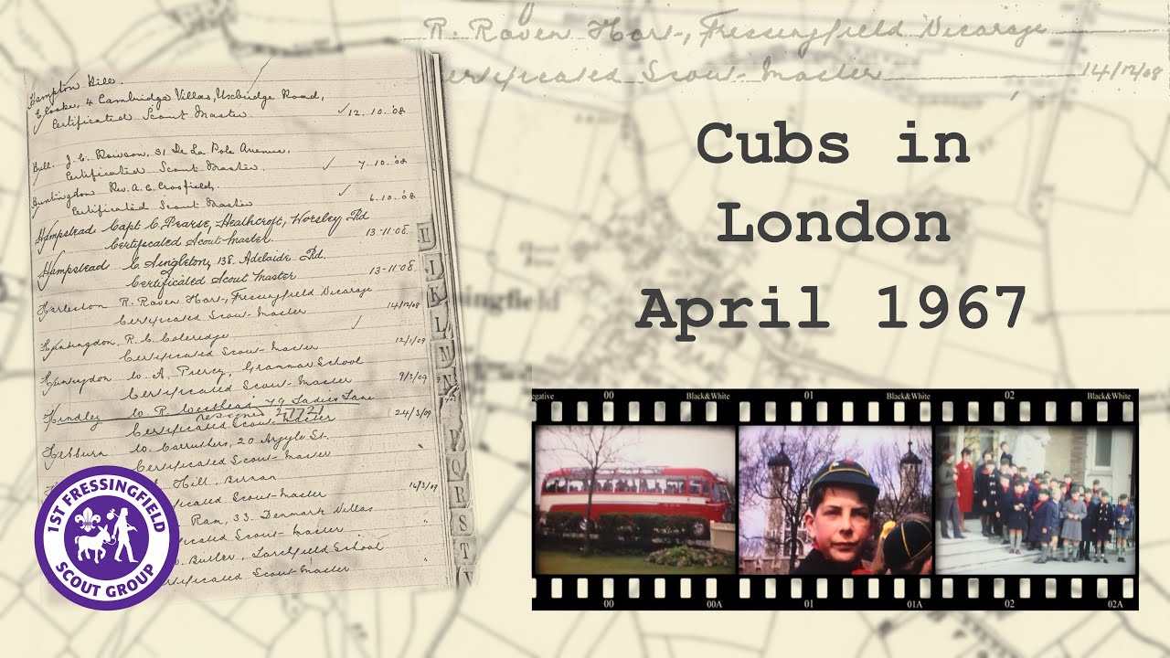 Archives: April 1967 - Cubs in London | 1st Fressingfield Scout Group