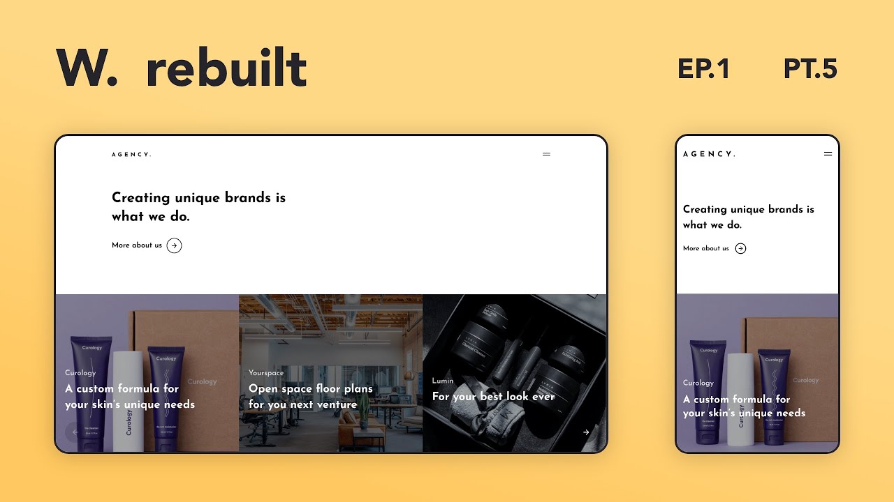 Awwwards Rebuilt Episode 1 | Rebuilding Awwwards Websites using React & GSAP | Part 5