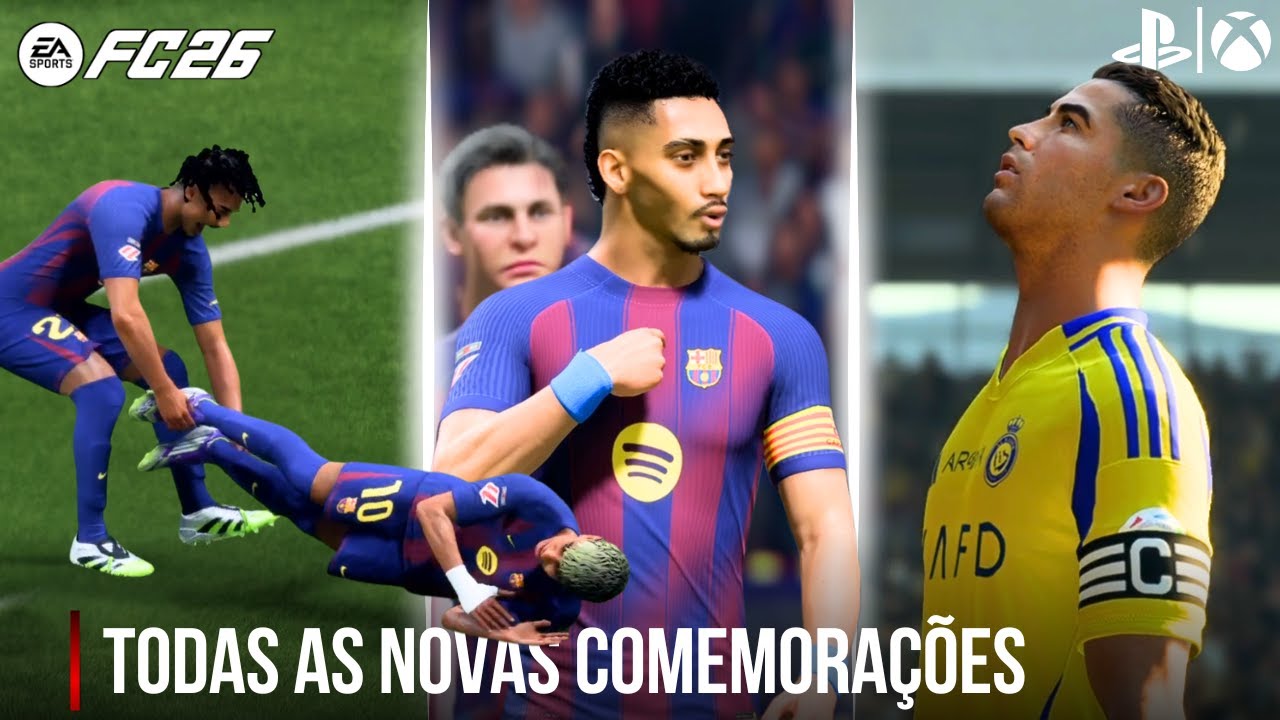 EA Sports FC 26  |  Tutorial de todas as novas comemorações