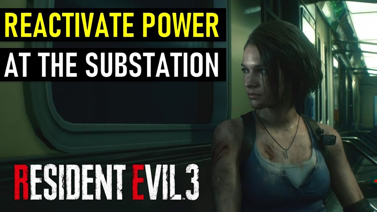 Reactivate Power at the Substation | Resident Evil 3 Remake (Gameplay Walkthrough)