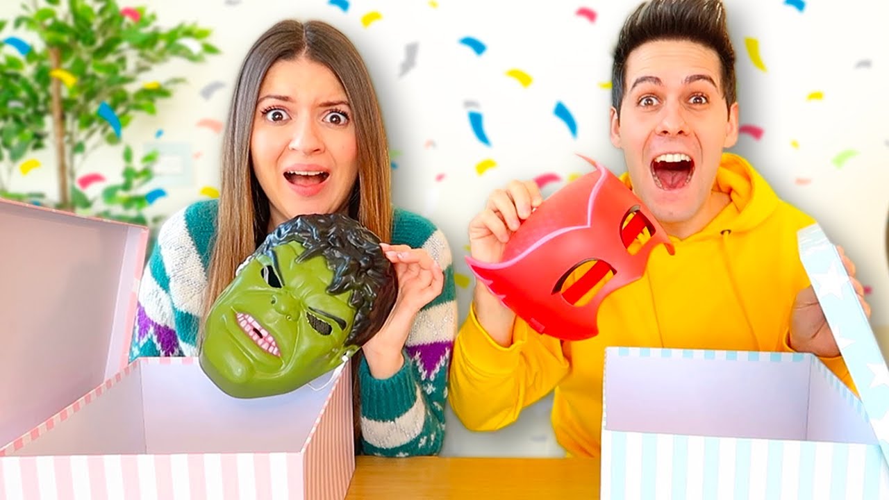 SCAMBIA LA SCATOLA DI CARNEVALE CHALLENGE!!