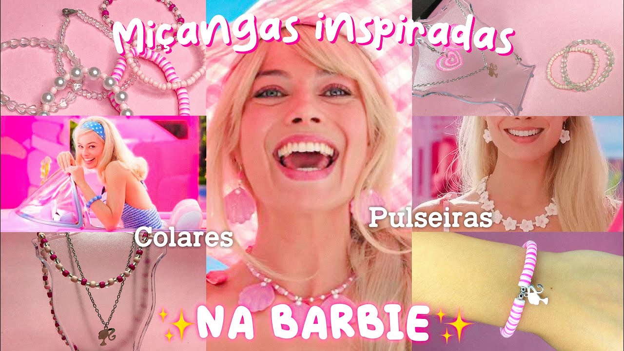 Acessórios de MIÇANGAS inspirados no filme Barbie💞✨