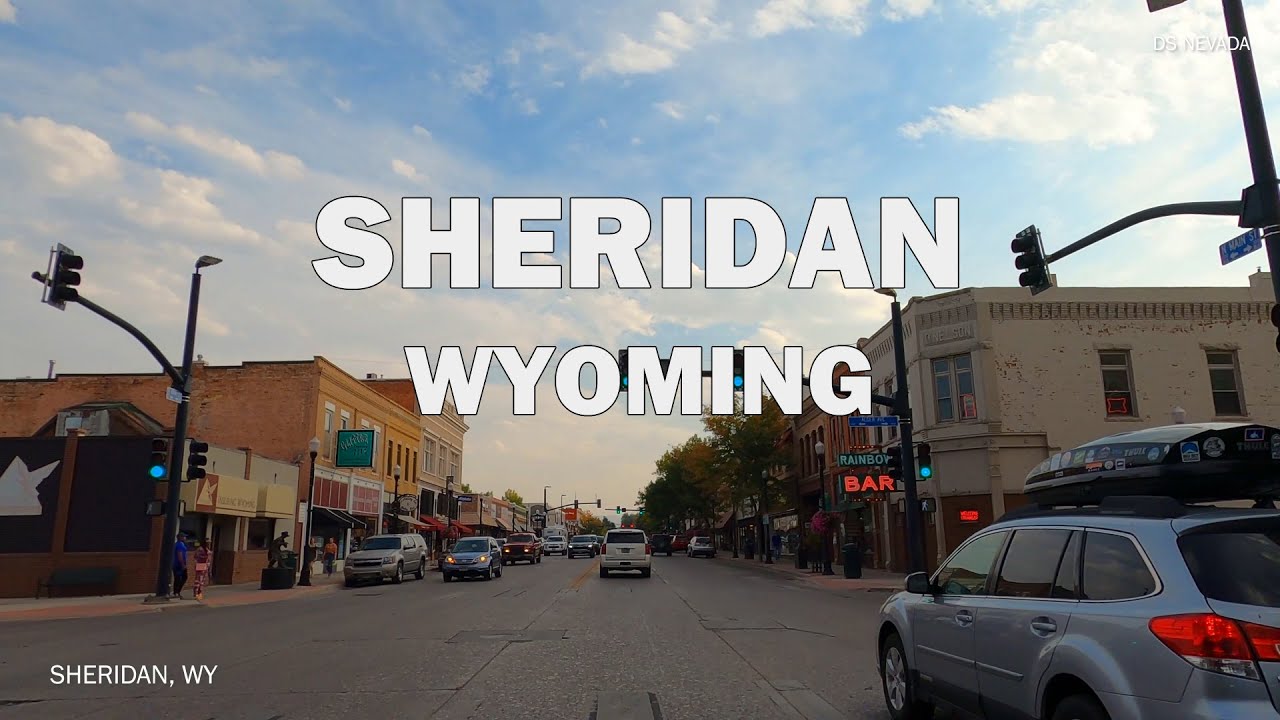 Sheridan, WY - Driving Tour 4K