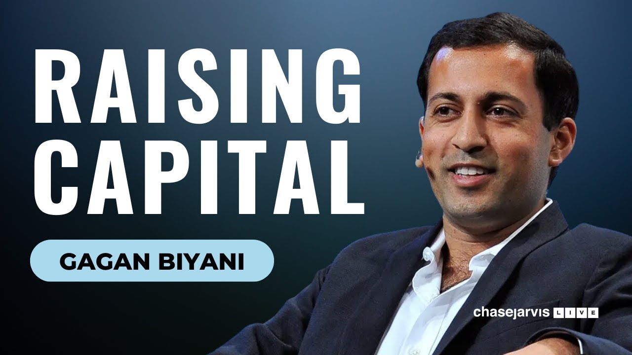What All Founders MUST HAVE to Raise Capital For Business | Gagan Biyani | Chase Jarvis LIVE