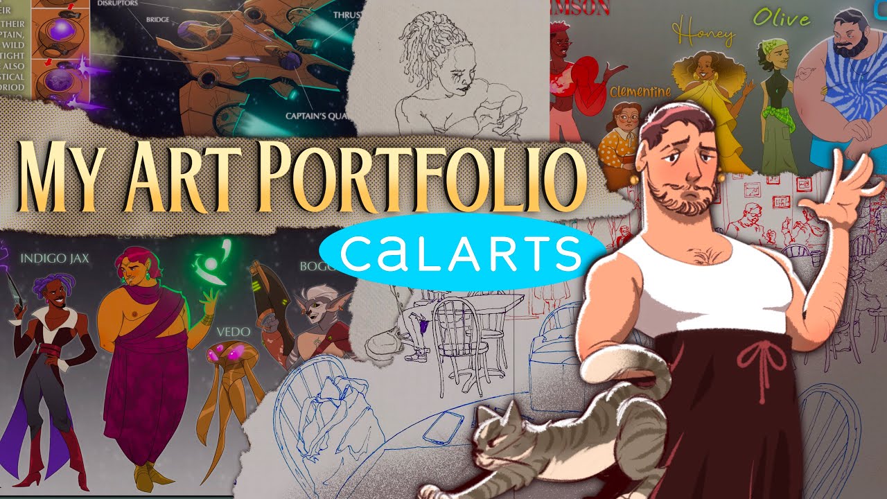 My CalArts Character Animation Portfolio (ACCEPTED + Merit Scholarship) 2024