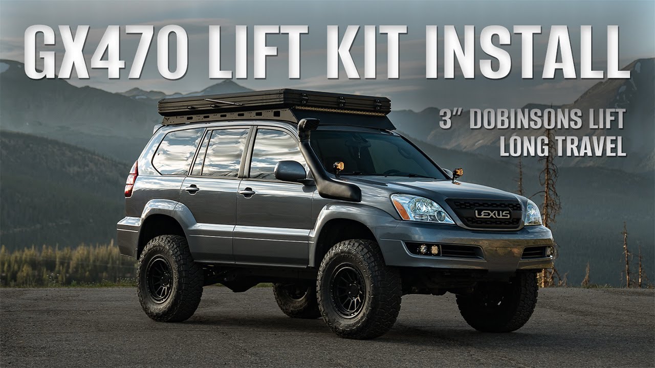 Lifting My GX470 with Dobinsons 3” Long Travel Kit – Full Transformation!
