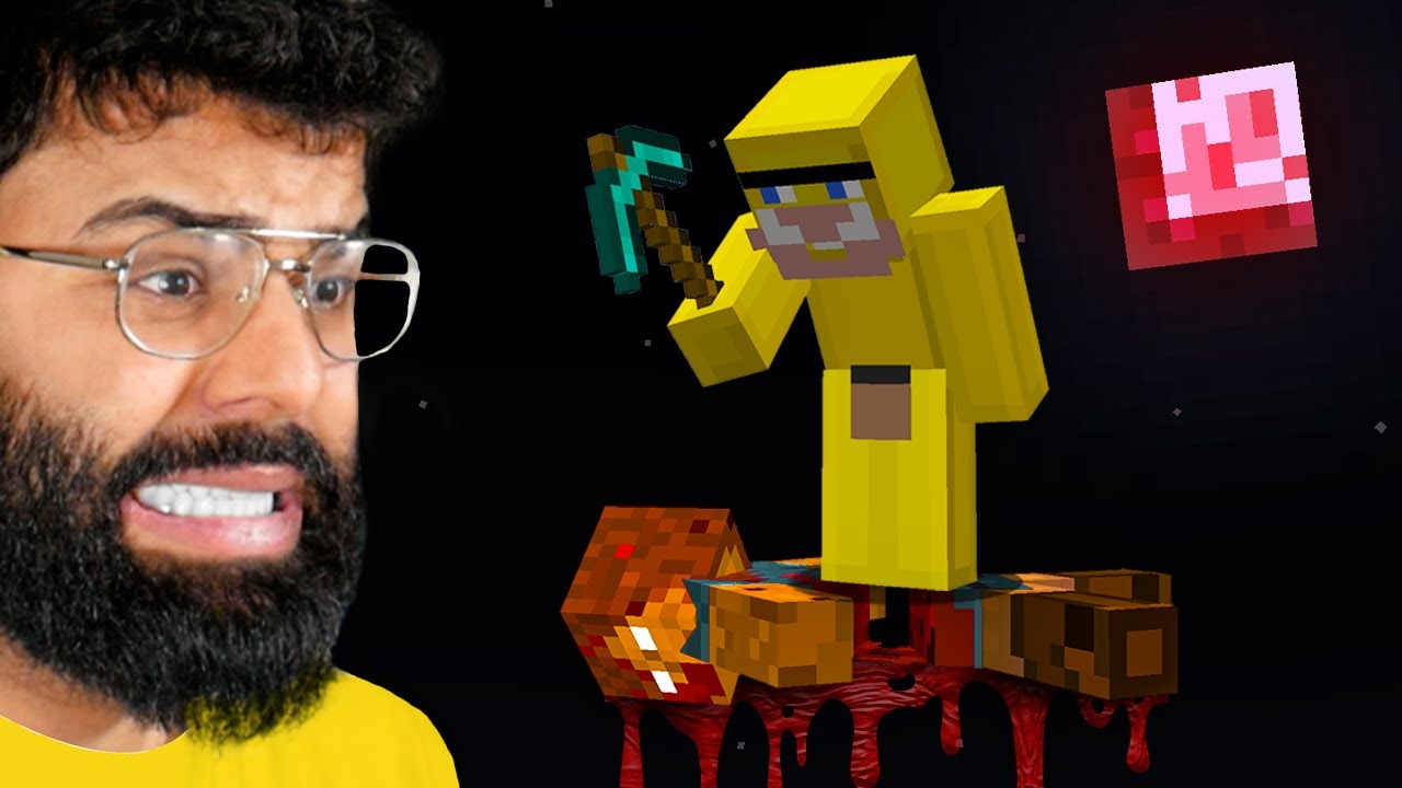 Surviving Minecraft's Deadliest One Block...