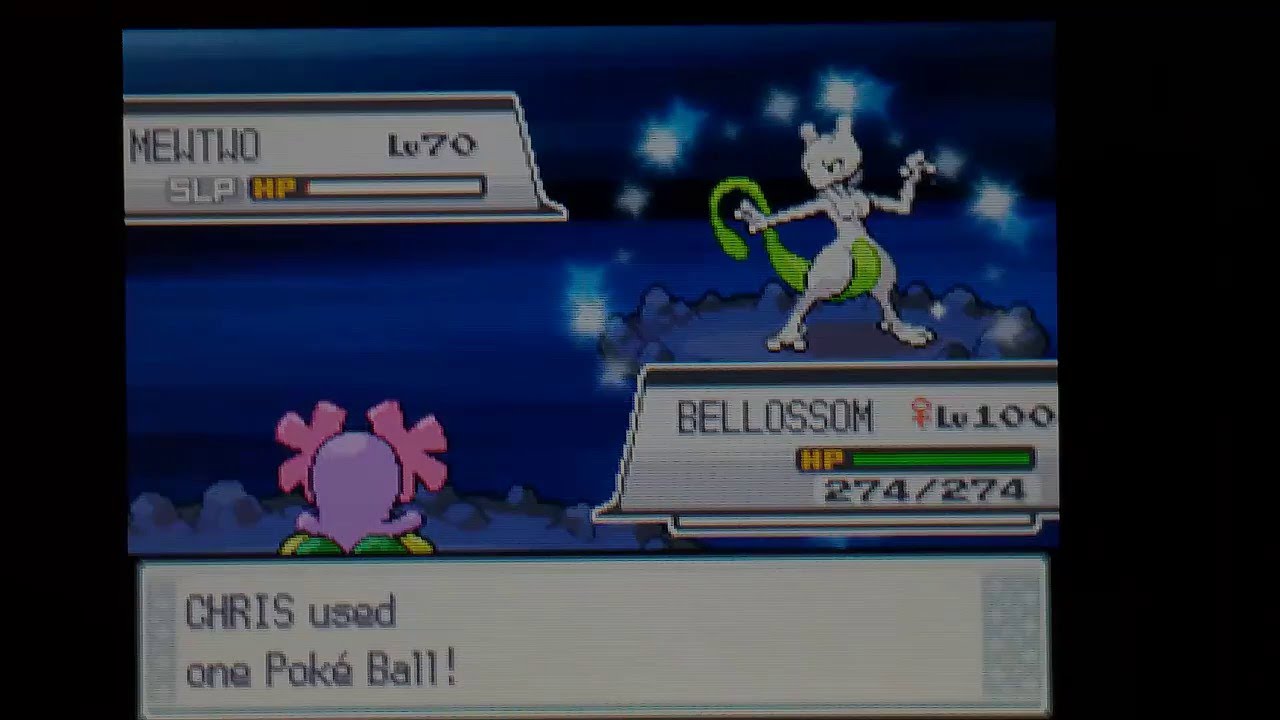 (Live) Shiny Mewtwo - Pokemon HeartGold Version (4,935 SRs)