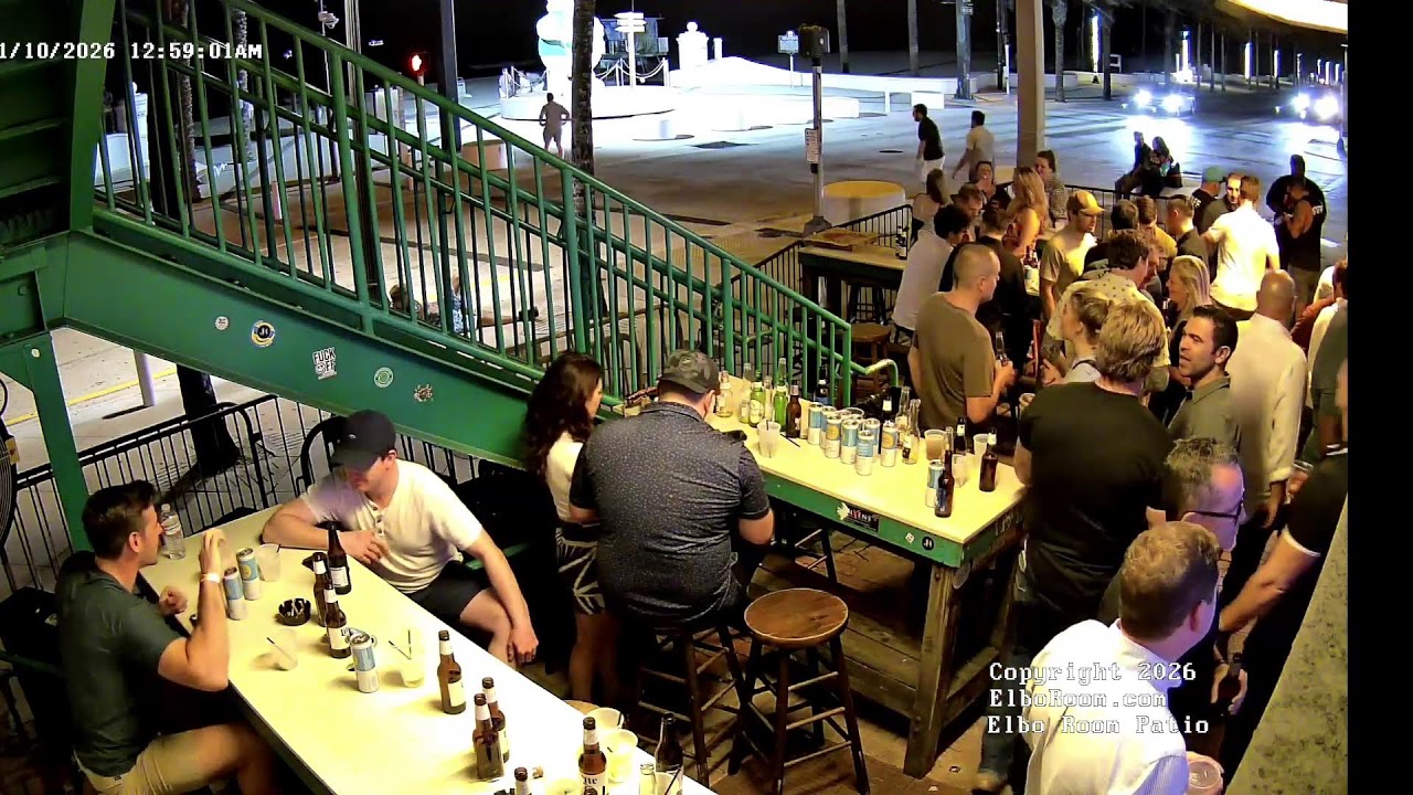 LIVE Fort Lauderdale Beach Bar Cam – Watch Elbo Room in Real Time | ElboTV Beach Radio