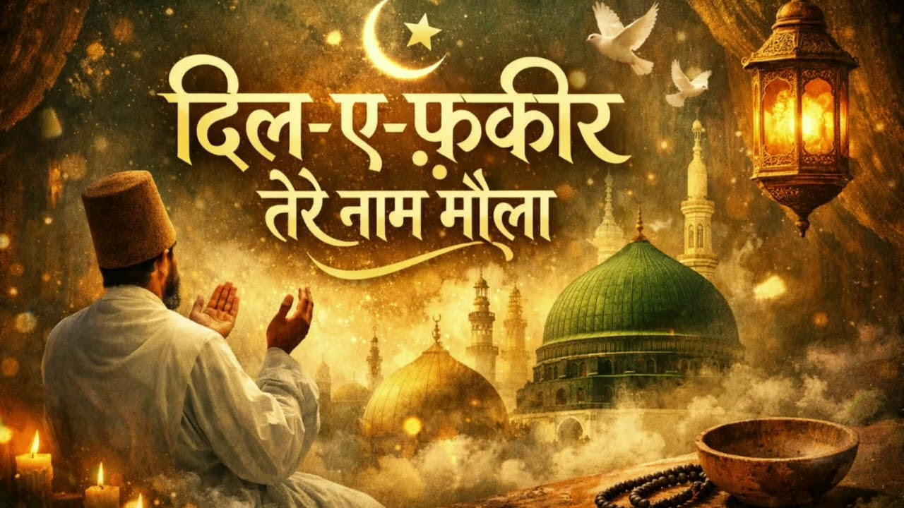 दिल-ए-फ़क़ीर तेरे नाम मौला | Sufi Qawwali 2026 | Heart Touching Kalam | Islamic Spiritual Song