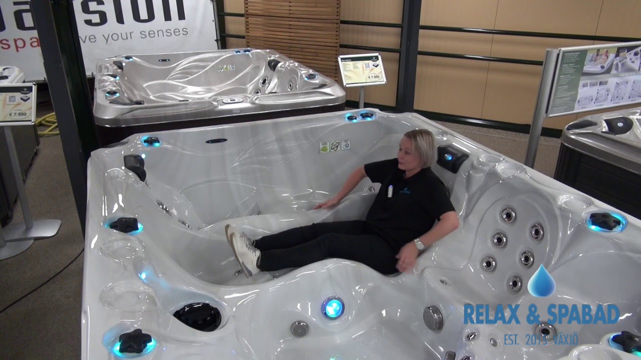 Spa Desire Signature modellen från Passion Spas presenteras av Relax & spabad