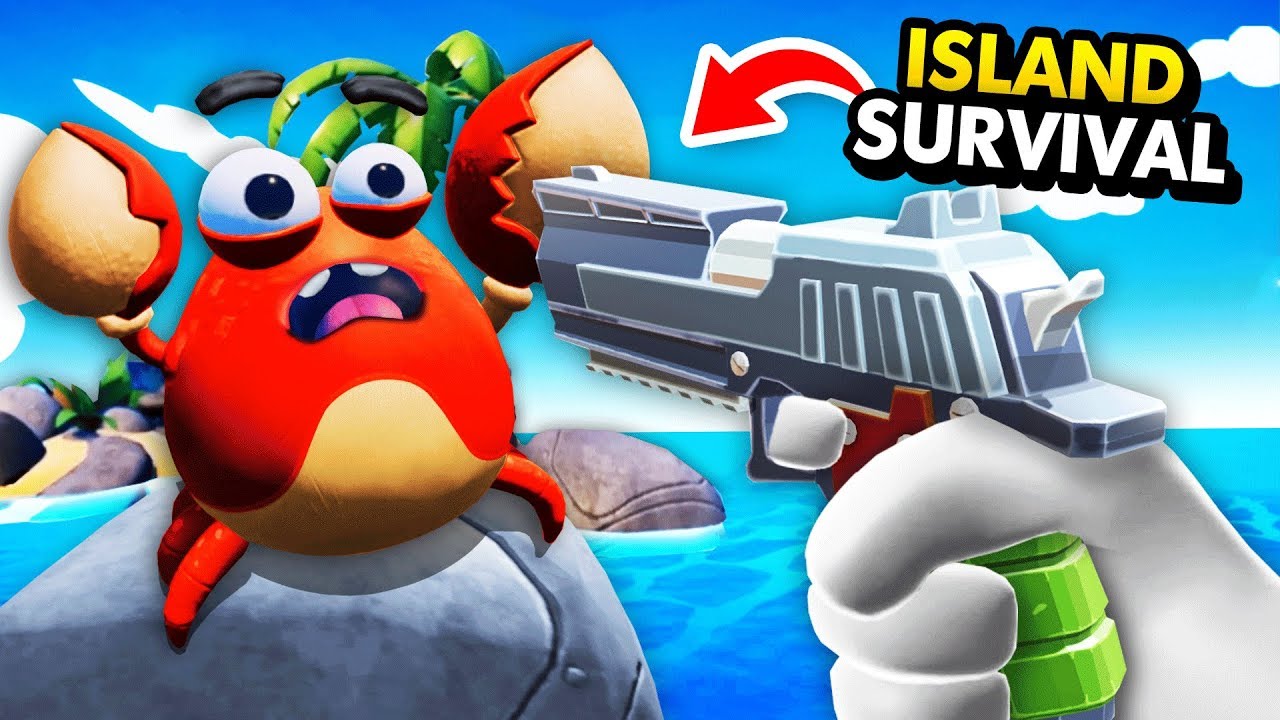 Killing CARL THE CRAB (VR Island Survival)
