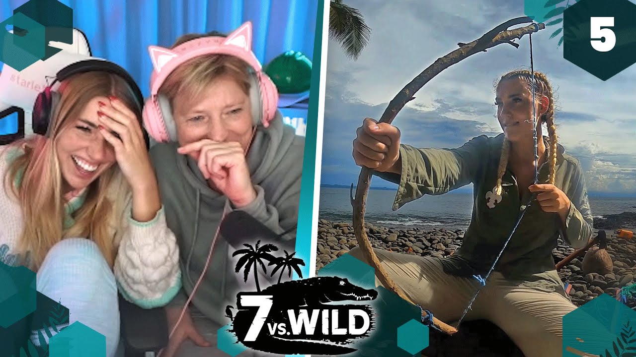 Meine&nbsp;Mama & ich reagieren auf 7 vs Wild 😂 | 7 vs Wild Panama - Folge 5 Reaktion