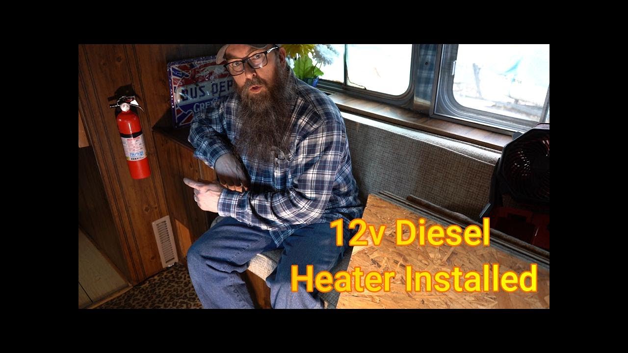 Installing a Diesel Heater in our Bus Conversion Campervan