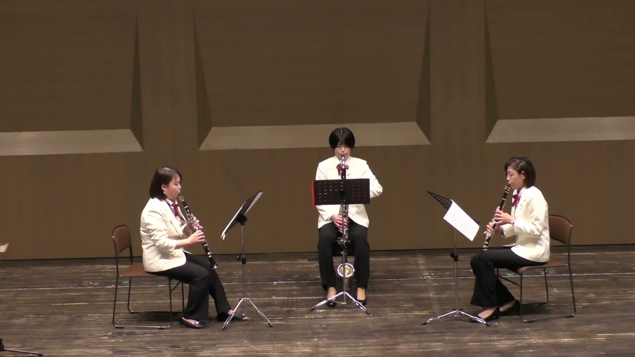 ⑤♪Tropical Dance（ クラリネット三重奏）　演奏/TSS～ウインドアンサンブル垂井