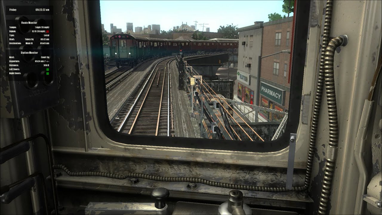World of Subways 4 HD: New York City Subway Line 7 Patch 1.1.0 Update Round Trip Run 4/4/15