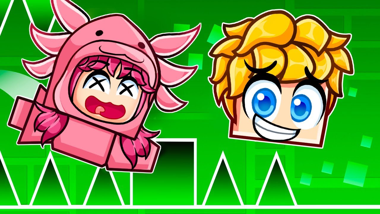 Ich Tue So Als Wäre Ich Ein NOOB In GEOMETRY DASH, Dann Schaffe Ich ALLE LEVEL!!!