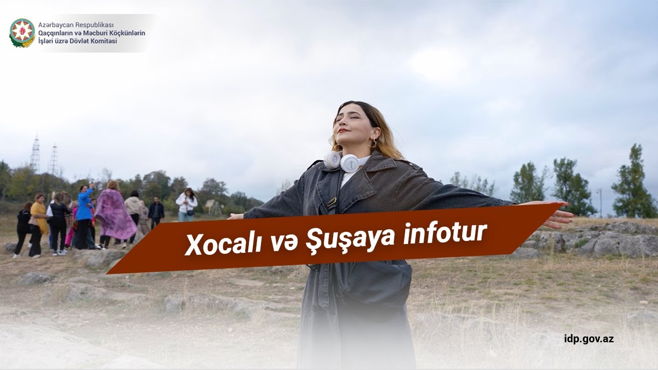 Xocalı və Şuşa şəhərlərinə infotur təşkil edilib