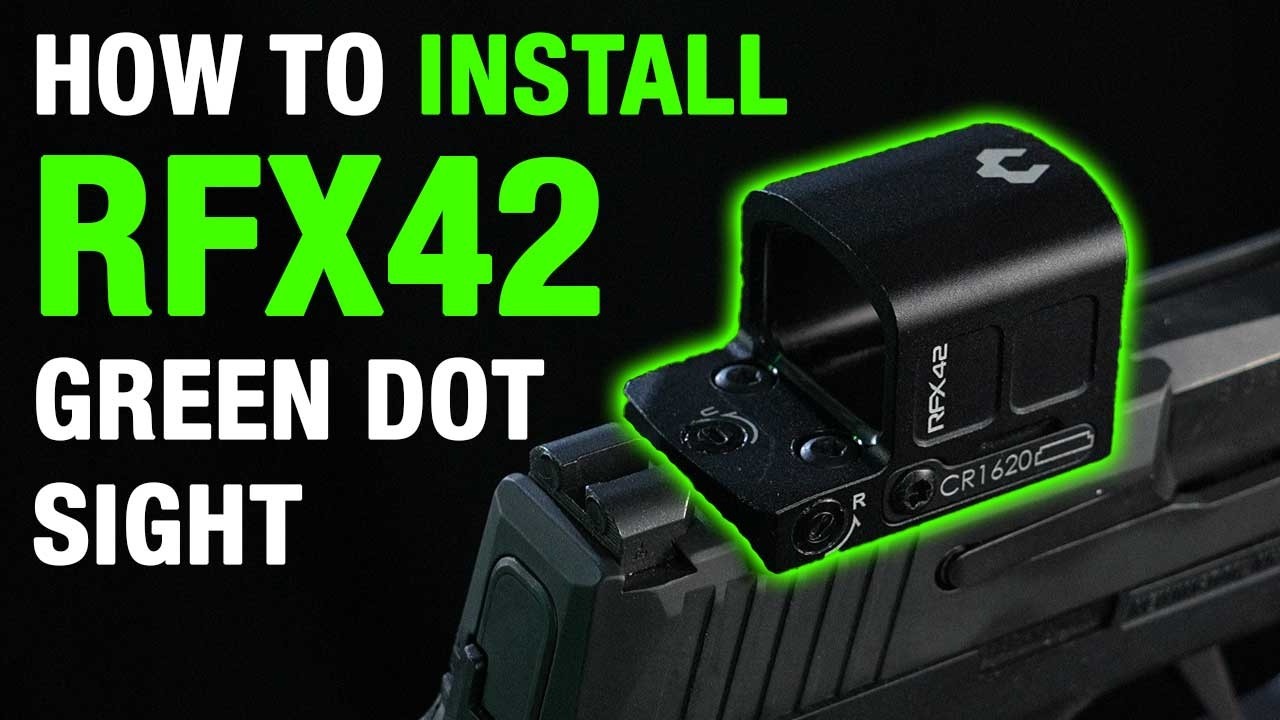 How to Install the Viridian RFX42 Enclosed Green Dot Sight