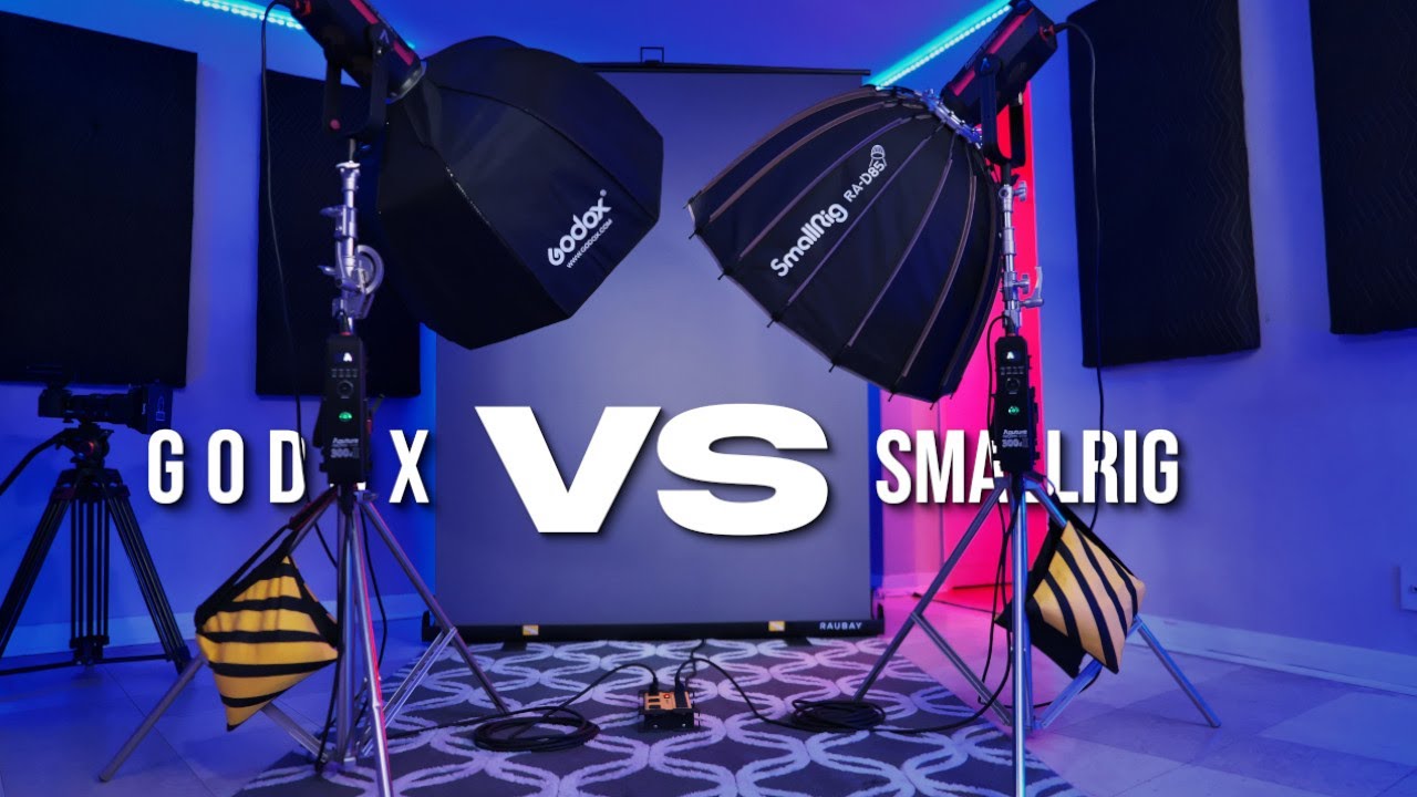 Smallrig RA - D85 vs Godox 80cm | Parabolic Softbox Battle