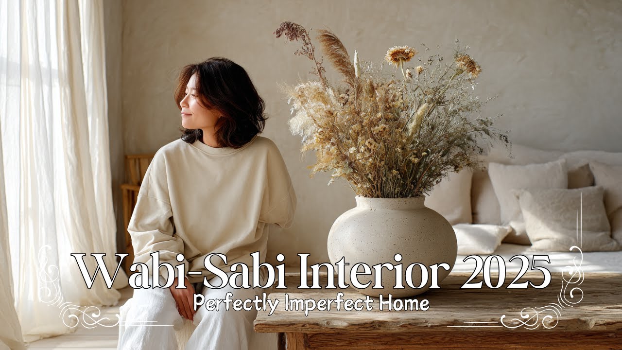 Wabi-Sabi Interior Design 2025: Embrace Tranquility, Natural Beauty & Imperfect Elegance at Home
